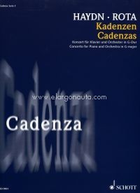 Cadenza, to the concerto for piano and orchestra in G Major Hob. XVIII:4, piano