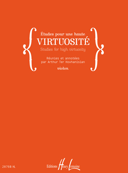 Etudes pour une haute virtuosité = Studies for High Virtuosity