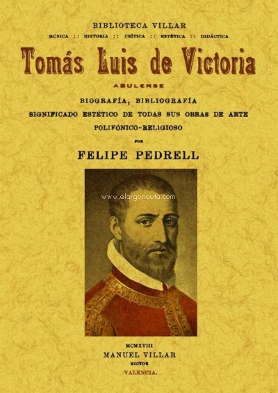 Tomás Luis de Victoria, abulense. 9788490010235