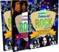 Crónica del Rock. Pack 2 volúmenes. Desde sus orígenes a la psicodelia. Del rock progresivo al grunge. 9788412081213