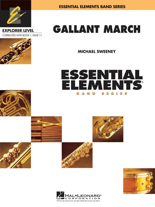 Gallant March, Score and Parts