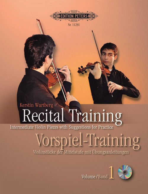 Recital Training Vol. 1. Intermediate Violin Lessons with Suggestions for Practice