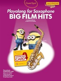 Guest Spot: Big Film Hits Playalong for Alto Saxophone