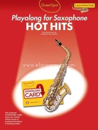 Guest Spot: Hot Hits Playalong for Alto Saxophone