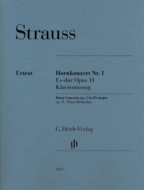 Horn Concerto no. 1 E flat major op. 11 op.11, piano reduction with solo part