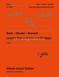 Easy Piano Pieces: Bach - Handel - Scarlatti, Band 1