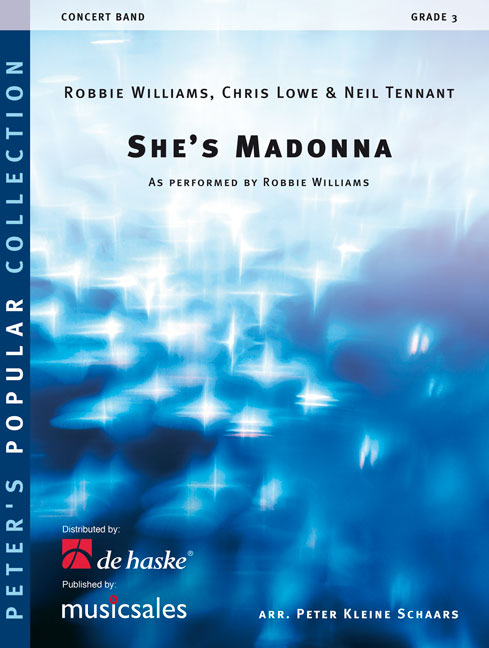 She's Madonna, Concert Band/Harmonie, Score and Parts