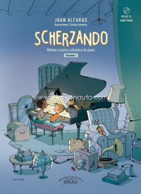 Scherzando, método creativo y dinámico de piano, vol. 1