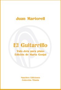 El guitarrillo. Vals-Jota para piano