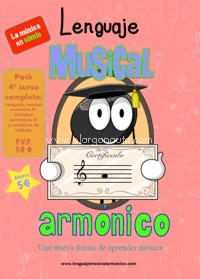 Pack Lenguaje musical armónico. Curso 4ª