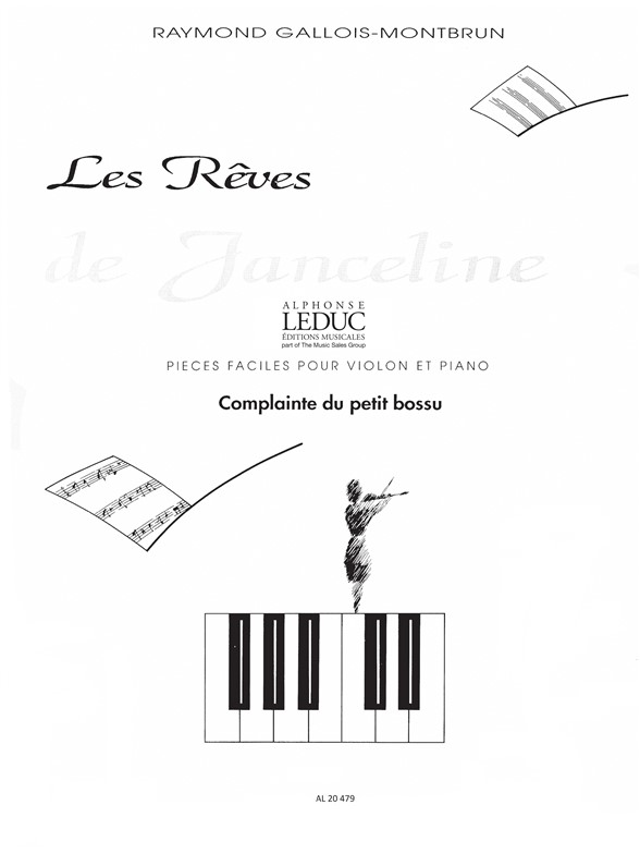 Complainte du petit Bossu, violon et piano