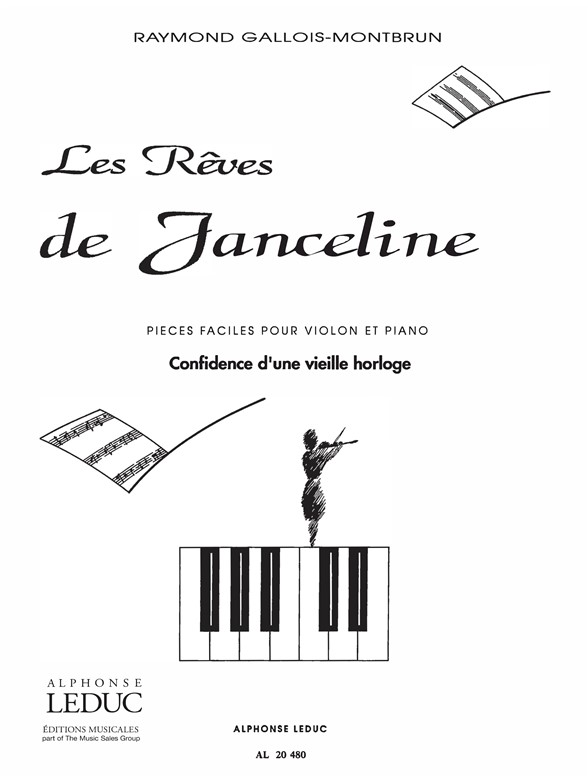 Les Rêves de Janceline, nº 3: Confidences d'une vieille horloge, violon et piano