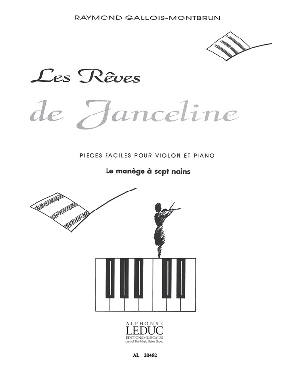 Les Rêves de Janceline, nº 5: Le Manege des sept Mains, violon et piano