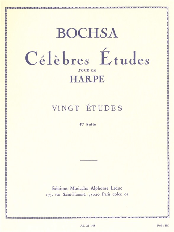 20 Études Vol. 1, Harpe