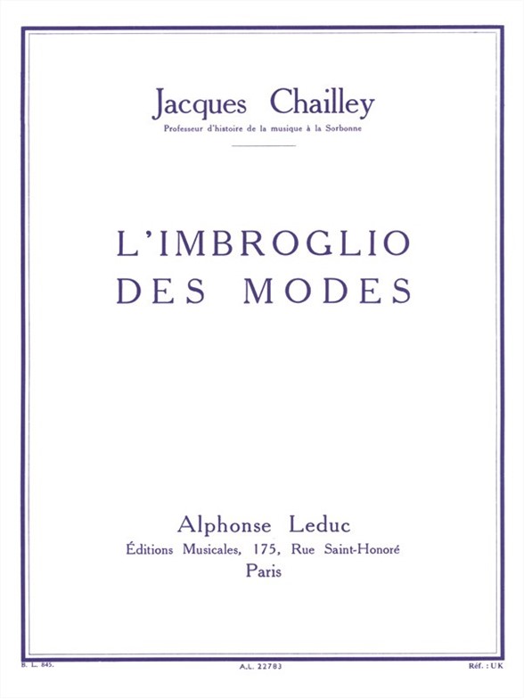 L'Imbroglio des modes