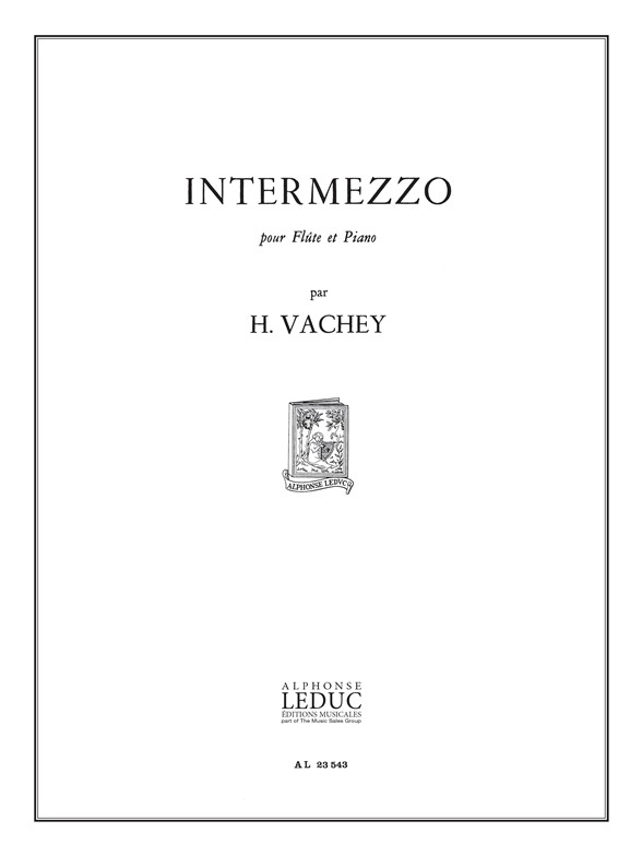 Intermezzo, Flute et Piano