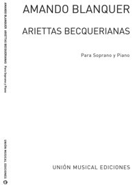 Ariettas Becquerianas, para soprano y piano