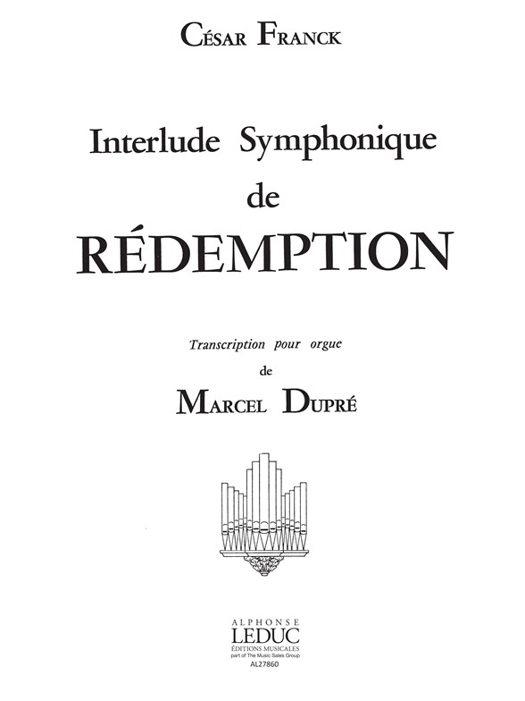 Interlude symphonique, pour orgue