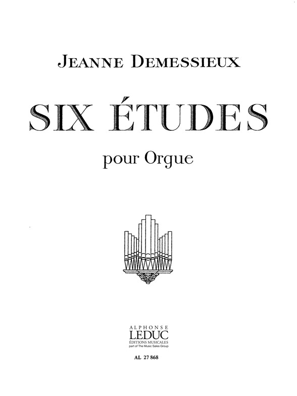 Six études pour orgue