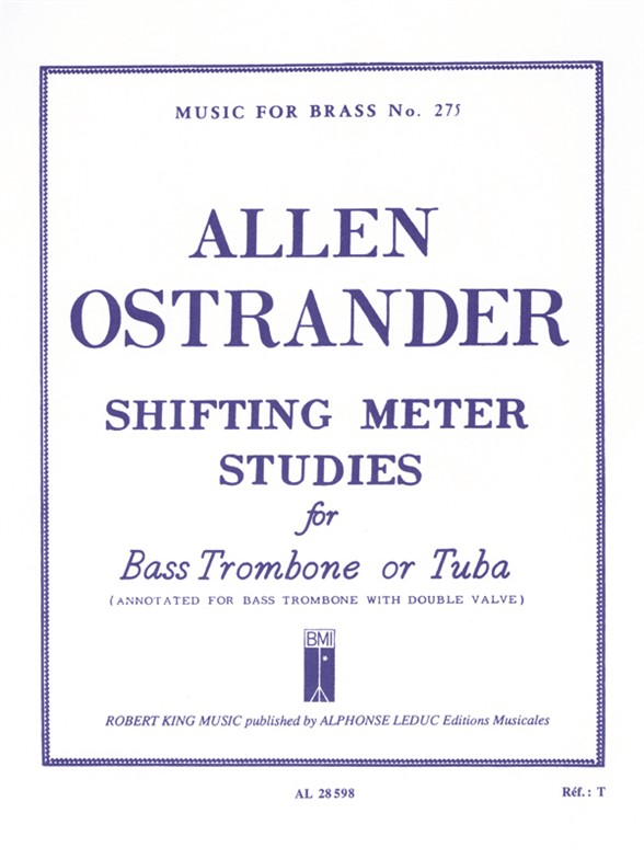 Shifting Meter Studies, for Bass Trombone or Tuba