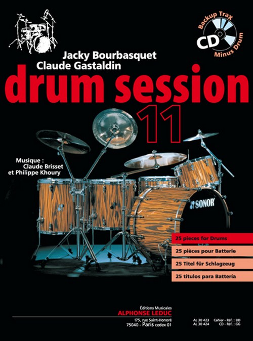 Drum Session 11, 25 Pieces for Drums. 9790046304231