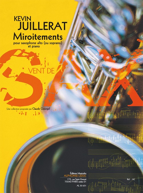 Miroitements, pour saxophone et piano