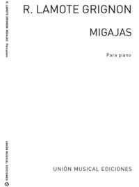 Migajas, para piano