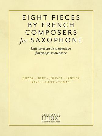 Eight Pieces by French Composers, for Saxophone and Piano