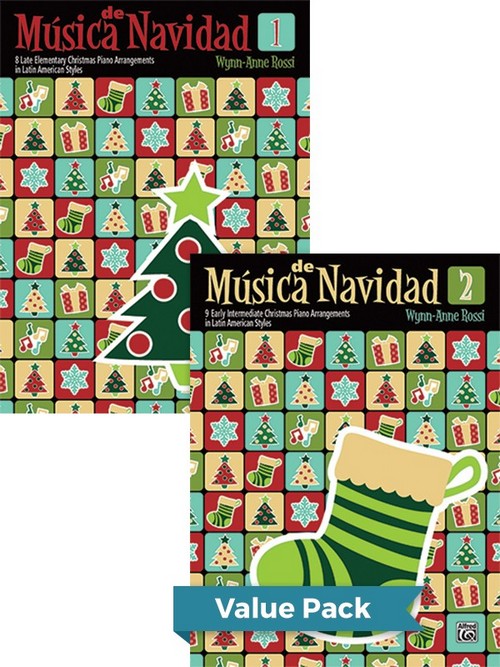 Musica de Navidad, Books 1 & 2 Value Pack, Piano