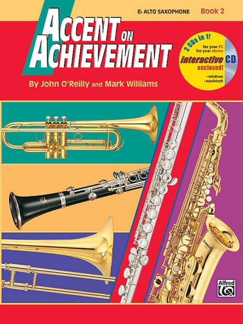 Accent On Achievement, Book 2 (Alto Saxophone), Concert Band