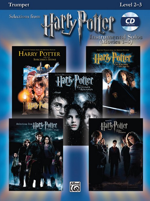 Harry Potter Instrumental Solos Movies 1-5, Trumpet
