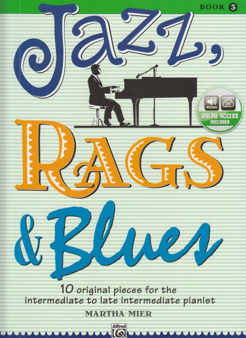 Jazz, Rags & Blues 3, Piano. 9780739075302
