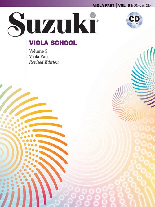 Suzuki Viola School, vol. 5: viola part (+CD). Revised Edition