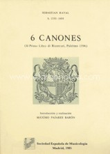 6 cánones (Il Primo Libro de Ricercari, Palermo 1596). 9788439854524