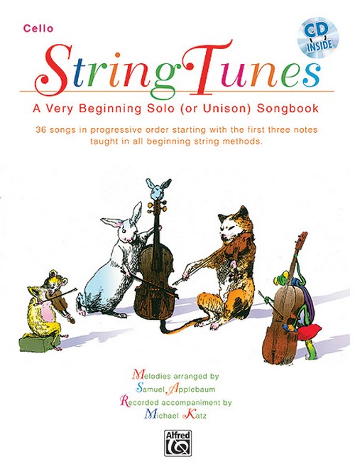 StringTunes: A Very Beginning Solo Songbook, Cello