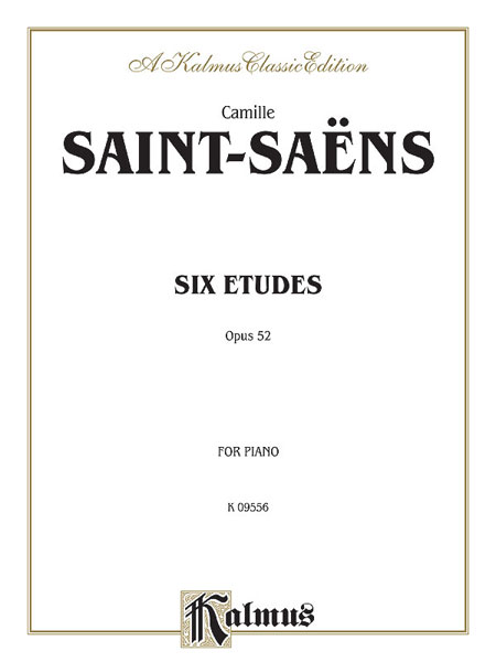 Six Études, Op. 52, Piano