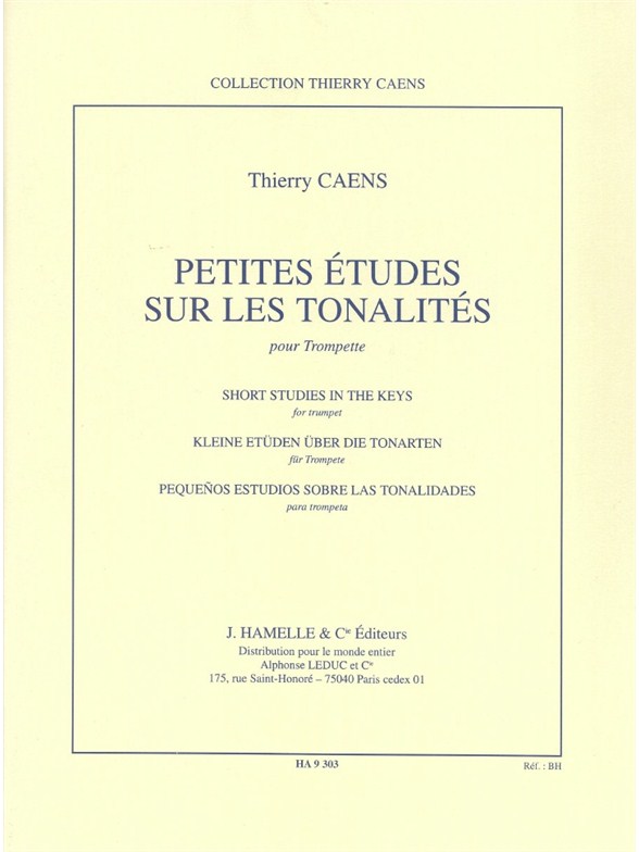 Petites études sur les tonalités, trompette