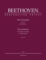 Piano Sonatas In E Major & G Major Op. 14: Nos 1 & 2