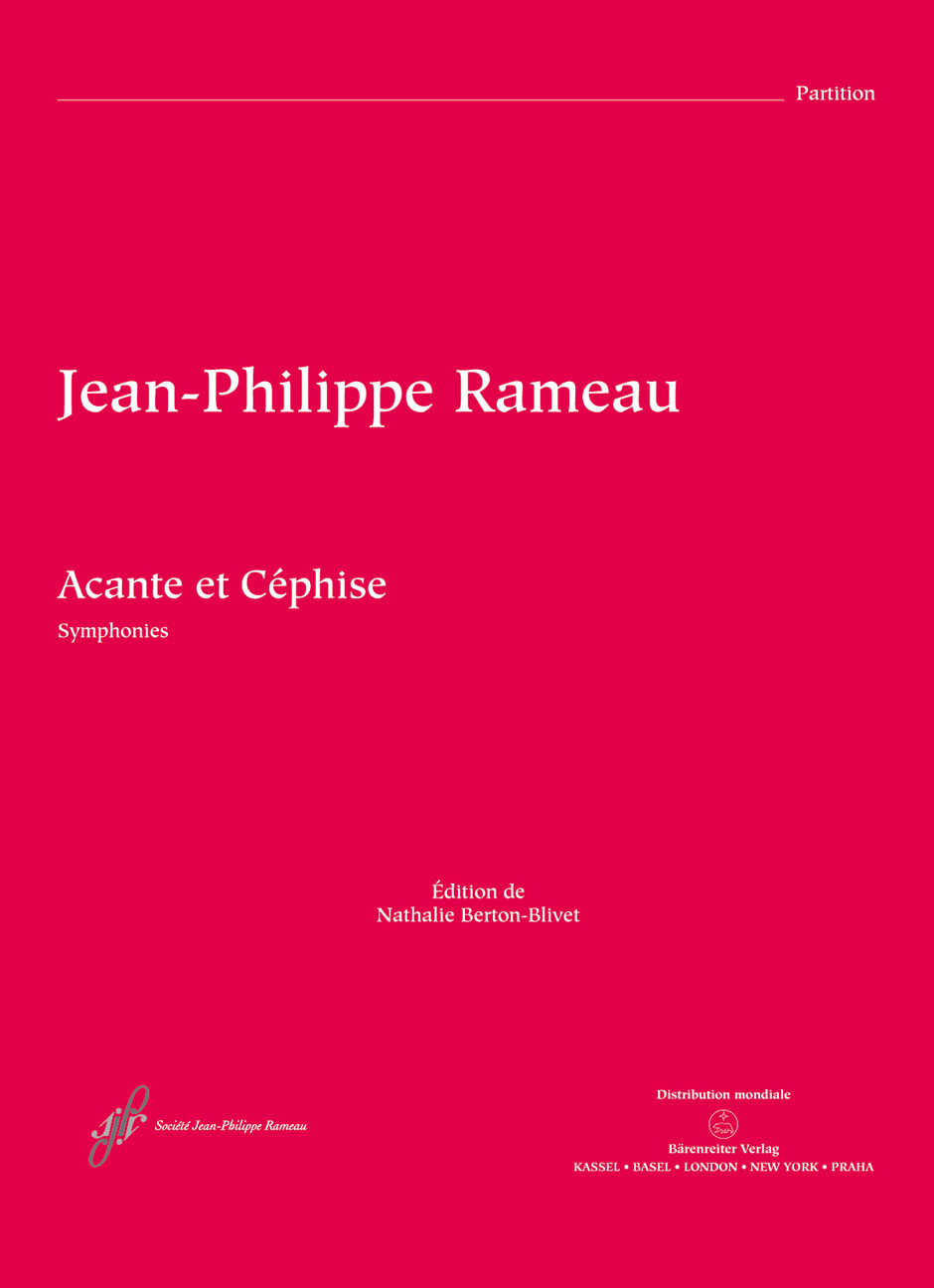 Symphonien: Acante et Céphise ou La sympathie RCT 21, pastorale héroïque, Orchestra, Score