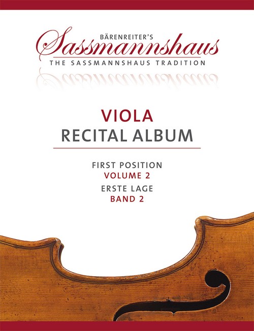 Viola Recital Album: First Position, vol. 2, Viola and Piano or 2 Violas