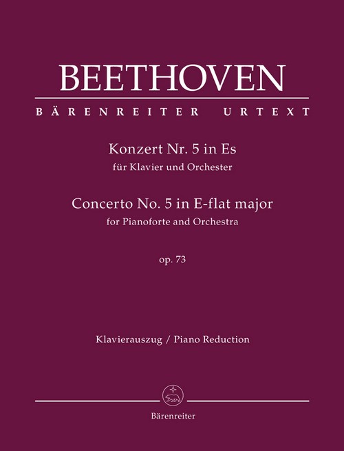 Piano Concerto No. 5 In E-flat Op. 73 - Emperor, for Pianoforte and Orchestra