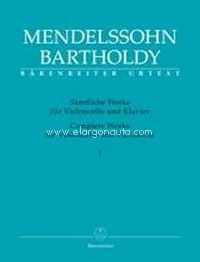 Cello Works Complete vol. 1, for Violoncello and Pianoforte