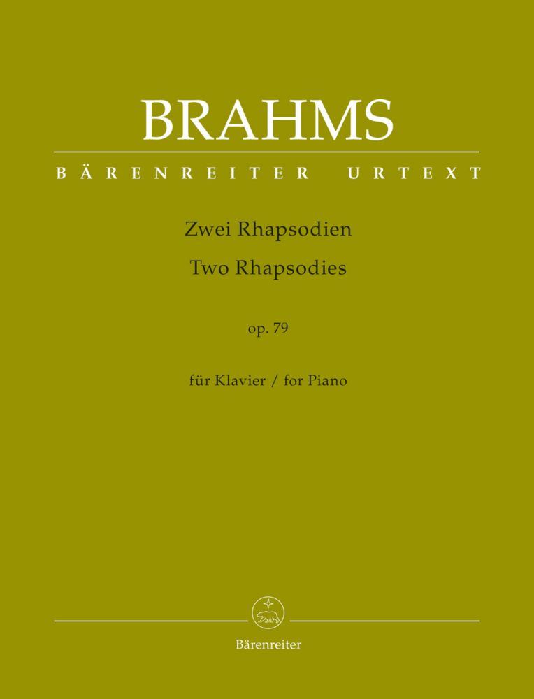Two Rhapsodies for Piano Op. 79