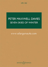 Seven Skies of Winter, for ensemble, study score