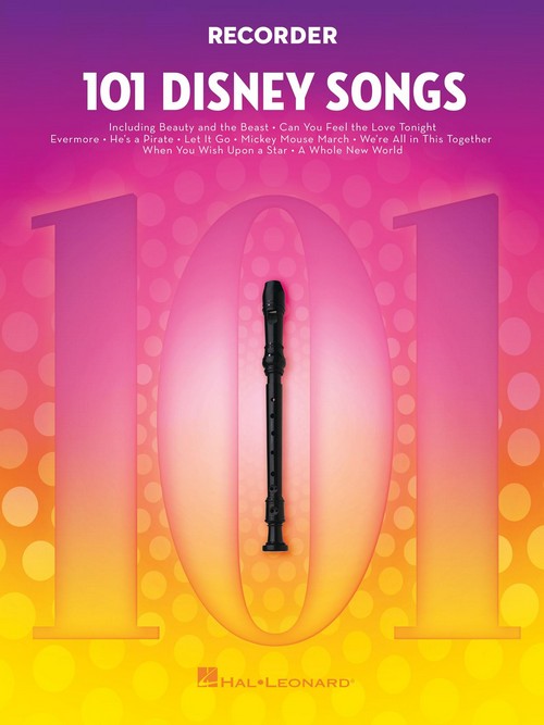 101 Disney Songs: for Recorder. 9781705137260