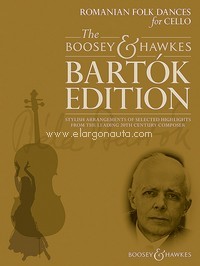 Romanian Folk Dances for Cello, Stylish arrangements of selected highlights from the leading 20th century composer, for cello and piano