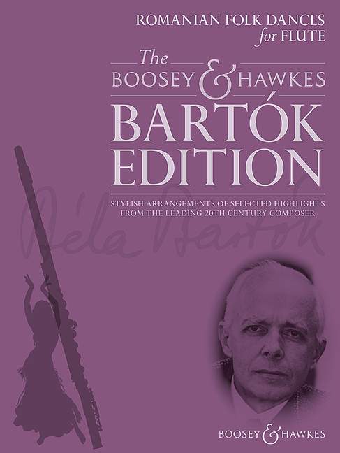 Romanian Folk Dances for Flute, Stylish arrangements of selected highlights from the leading 20th century composer, for flute and piano