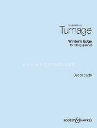 Winter's Edge, for string quartet, set of parts