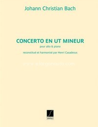 Concerto en ut mineur, pour alto et piano. 9790048061705