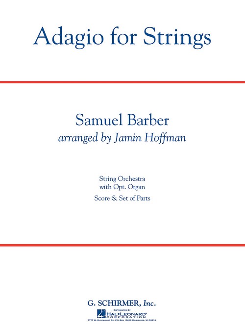 Adagio for Strings, opus 11. Score and Set of Parts